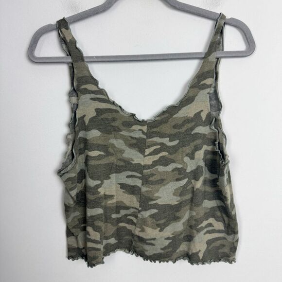 PINK VICTORIA’S SECRET | Camouflage Crop Top Pajama Sleep Women’s Size Large - Picture 7 of 7